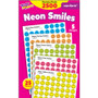 Trend superSpots Neon Smiles Stickers Variety Pack - 2500 x Smilies Shape - Acid-free, Non-toxic - Neon Green, Neon Yellow, Neon Orange, Neon Blue, Neon Pink Product Image 