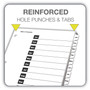Cardinal OneStep Monthly Index System - 12 x Divider(s) - Printed Tab(s) - Month - Jan-Dec - 12 Tab(s)/Set - (CRD60313) Product Image 