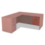 Alera Valencia Series Hanging Pedestal File, Left/Right, 2-Drawer: Box/File, Legal/Letter, Cherry, 15.63 x 20.5 x 19.25 Product Image 