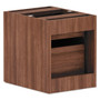 Alera Valencia Series Hanging Pedestal File, Left/Right, 2-Drawer: Box/File, Legal/Letter, Modern Walnut,15.63 x 20.5 x 19.25 Product Image 