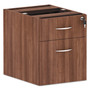 Alera Valencia Series Hanging Pedestal File, Left/Right, 2-Drawer: Box/File, Legal/Letter, Modern Walnut,15.63 x 20.5 x 19.25 Product Image 