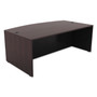 Alera Valencia Series Bow Front Desk Shell, 71" x 41.38" x 29.63", Espresso Product Image 