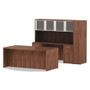 Alera Valencia Series Credenza Shell, 70.88w x 23.63d x 29.5h, Modern Walnut Product Image 