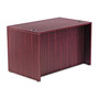 Alera Valencia Series Straight Front Desk Shell, 47.25" x 29.5" x 29.63", Mahogany Product Image 