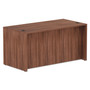 Alera Valencia Series Straight Front Desk Shell, 59.13" x 29.5" x 29.63", Modern Walnut Product Image 