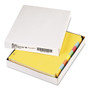 Avery Write and Erase Plain-Tab Paper Dividers, 8-Tab, 11 x 8.5, Multicolor, 24 Sets (AVE11509) Product Image 