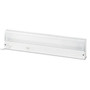 Ledu Low-Profile Under-Cabinet LED-Tube Light Fixture with (1) 9 W LED Tube, Steel Housing, 18.25" x 4" x 1.75", White Product Image 