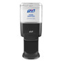 PURELL Push-Style Hand Sanitizer Dispenser, 1,200 mL, 5.25 x 8.56 x 12.13, Graphite (GOJ502401) View Product Image