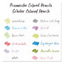 Prismacolor Scholar Colored Pencils - Assorted Lead - Assorted Wood Barrel - (SAN92807) Product Image 