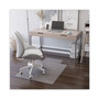 deflecto EconoMat All Day Use Chair Mat for Hard Floors, Rolled Packed, 36 x 48, Lipped, Clear Product Image 