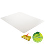 Deflecto EconoMat for Carpet - Carpeted Floor - 60" Length x 46" Width - Vinyl - Clear Product Image 