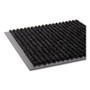 Crown Needle-Rib Wiper/Scraper Mat, Polypropylene, 36 x 48, Charcoal Product Image 