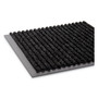 Crown Needle-Rib Wiper/Scraper Mat, Polypropylene, 36 x 48, Charcoal Product Image 