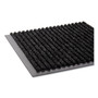 Crown Needle-Rib Wiper/Scraper Mat, Polypropylene, 48 x 72, Charcoal Product Image 