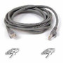 Belkin RJ45 Category 5e Patch Cable - 25 ft Category 5e Network Cable - First End: 1 x RJ-45 - Male - Second End: 1 x RJ-45 - Male - (BLKA3L79125M) Product Image 