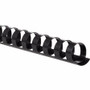 GBC CombBind Binding Spines - 0.75" Maximum Capacity - 160 x Sheet Capacity - For Letter 8 1/2" x 11" Sheet - 19 x Rings - Black Product Image 