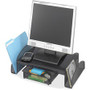 Safco Onyx Mesh Display Stand - 75 lb Load Capacity - Steel - Black - (SAF2159BL) Product Image 