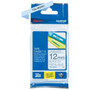 P-touch TZe Laminated Tape - x 15/32" Width - Pastel Blue, Clear - Laminated Product Image 