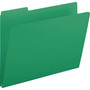 Smead Colored 1/3 Tab Cut Letter Recycled Top Tab File Folder - 8 1/2" x 11" - 1" Expansion - Top Tab Location - Assorted Tab Position - 25 pt. - (SMD21546) Product Image 