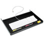 Innovera Standard Underdesk Keyboard Drawer, 21.38"w x 12.88"d, Black Product Image 