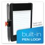 Oxford At Hand Note Card Case, Holds 25 3 x 5 Cards, 5.5 x 3.5 x 5.33, Poly, Black Product Image 