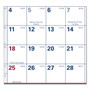 At-A-Glance Vertical Reversible Horizontal Erasable Wall Calendar - Extra Large - Julian Dates - Yearly - 12 Month - January 2026 to December 2026 Product Image 
