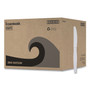 Boardwalk Heavyweight Polystyrene Cutlery, Knife, Plastic, White, 1,000/Carton Product Image 