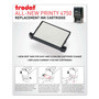 Trodat E4750 Printy Replacement Pad for Trodat Self-Inking Stamps, 1" x 1.63", Blue/Red Product Image 