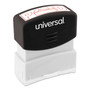 Universal Message Stamp, PAID, Pre-Inked One-Color, Red Product Image 