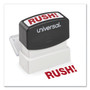Universal Message Stamp, RUSH, Pre-Inked One-Color, Red Product Image 