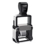 Trodat Professional Self-Inking Numberer, Six Bands/Digits, Type Size: 1 1/2, Black Product Image 