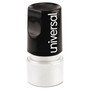 Universal Round Message Stamp, CHECK MARK, Pre-Inked/Re-Inkable, Red Product Image 
