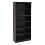 Alera Valencia Series Bookcase, Six-Shelf, 31.75w x 14d x 80.25h, Espresso Product Image 