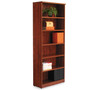 Alera Valencia Series Bookcase, Six-Shelf, 31.75w x 14d x 80.25h, Medium Cherry Product Image 