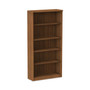 Alera Valencia Series Bookcase, Five-Shelf, 31.75w x 14d x 64.75h, Modern Walnut Product Image 