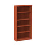 Alera Valencia Series Bookcase, Five-Shelf, 31.75w x 14d x 64.75h, Medium Cherry Product Image 