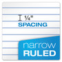 Oxford Earthwise by Oxford Recycled One-Subject Notebook, Narrow Rule, Green Cover, (80) 8 x 5 Sheets Product Image 