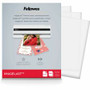 Fellowes ImageLast Jam-Free Premium Thermal Laminating Pouches - Sheet Size Supported: Letter 9" Width x 11.50" Length - Laminating Pouch/Sheet Size: 9" Width x 5 mil Thickness - Type G - Glossy - for Document Product Image 