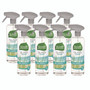 Seventh Generation Natural Glass and Surface Cleaner, Sparkling Seaside, 23 oz Trigger Spray Bottle, 8/Carton Product Image 