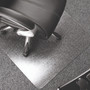 Floortex Cleartex Ultimat Polycarbonate Chair Mat for Low/Medium Pile Carpet, 48 x 53, Clear Product Image 