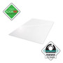 Floortex Cleartex Ultimat Polycarbonate Chair Mat for Low/Medium Pile Carpet, 48 x 60, Clear Product Image 