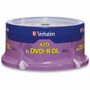 Verbatim 96542 DVD Recordable Media - DVD+R DL - 8x - 8.50 GB - 30 / Pack - Silver Product Image 