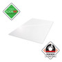 Floortex Cleartex Ultimat Polycarbonate Chair Mat for Hard Floors, 48" w x 60" l, Clear Product Image 