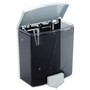 Bobrick ClassicSeries Surface-Mounted Liquid Soap Dispenser, 40 oz, 5.81 x 3.31 x 6.88, Black/Gray Product Image 