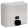 Bobrick ConturaSeries Surface-Mounted Liquid Soap Dispenser, 40 oz, 7 x 3.31 x 6.13, Stainless Steel Satin Product Image 