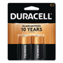 Duracell CopperTop Alkaline C Batteries, 2/Pack Product Image 