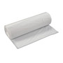 Inteplast Group High-Density Interleaved Commercial Can Liners, 60 gal, 17 mic, 43" x 48", Clear, 25 Bags/Roll, 8 Rolls/Carton (IBSS434817N) View Product Image