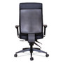 Alera Wrigley Series 24/7 High Performance High-Back Multifunction Task Chair, Supports 300 lb, 17.24" to 20.55" Seat, Black Product Image 