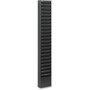 Safco 23-Pocket Steel Magazine Rack - 23 Pocket(s) - 65.50" Height x 10" Width x 4" Depth - Floor - Scratch Resistant - Powder Coated Product Image 