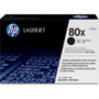 HP 80X Original Laser Toner Cartridge - Black - 1 Each Product Image 